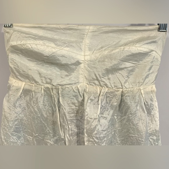 Good Condition, Vintage Zimmerman, Silk Strapless Dress, Size 1 - Picture 8 of 13